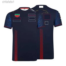 Nouveau RB F1 T-shirt Apparers Formule 1 Fans de sports extrêmes Vêtements respirants supérieurs à manches courtes surdimensionnées Custom N73uey7o