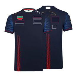 Nouveau RB F1 T-shirt Apparel Formula 1 Fans Extreme Sports Vêtements respirants Top surdimensionné surdimension