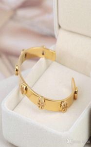 NUEVA REAL Gold Bracelets Button Button Boton Fashion Fashion New for Women for Girl6568660