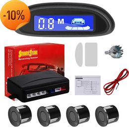 Autolader Echte parkeersensoren voor auto's Auto Parktronic-sensorsysteem LED-display Radar met 4 Parking ReverseBackup Monitor Detector