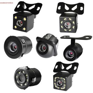 NIEUWE ACHTER AUTO CAMERA 4LED NACHT VISIE Reverse Automatische parkeermonitor CCD IP68 Waterdichte High Definition -afbeelding