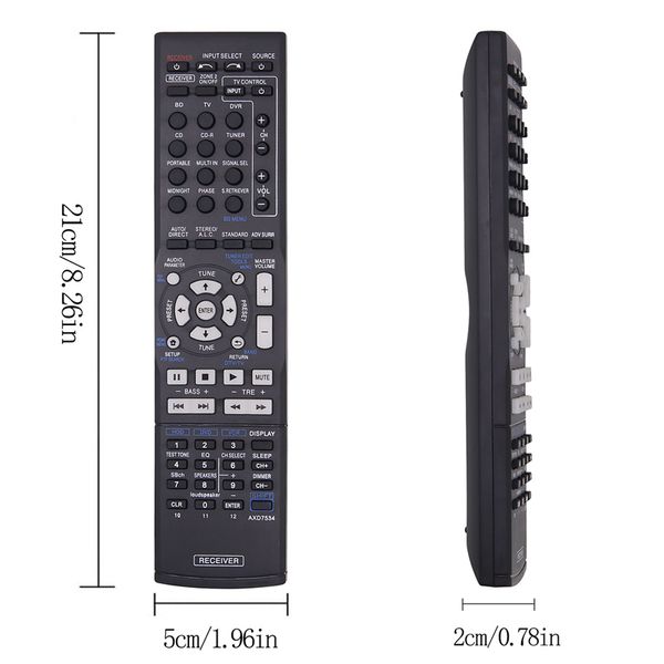 Nouveau récepteur TV télécommande remplacement pour Pioneer AXD7534 série AV amplificateur pour VSX-521-K VSX-920-K VSX-520-K