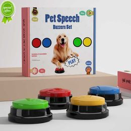 Nieuwe opneembare hondenopleidingsknoppen huisdier Talking Toys Pet Interactive Toys Speech Knoppen huisdierspeelgoed voor huisdier interactief