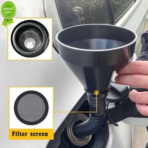 Nouvel entonnoir de ravitaillement avec crépine de filtre peut bec pour huile eau carburant essence essence diesel pour voiture auto moto vélo camion ATV