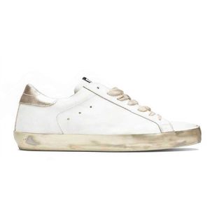 Nouvelle version Italie Marque Femmes Baskets Super Star Chaussures De Luxe Golden Sequin Classique Blanc Do-old Sale Designer Homme Casual Chaussure 69