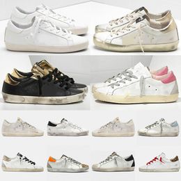 Baskets Super Star italiennes pour femmes, chaussures de luxe à paillettes, classiques, blanches, sales, de styliste, décontractées, nouvelle version