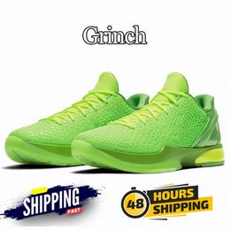 Nouvelle version Chaussures de basket-ball Reverse Grinch 8 Ce que les hommes Bruce Lee Big Stage Chaos 5 Protro Rings Metallic Gold Mens Gift of Mamba Chaussures de basket-ball réelles