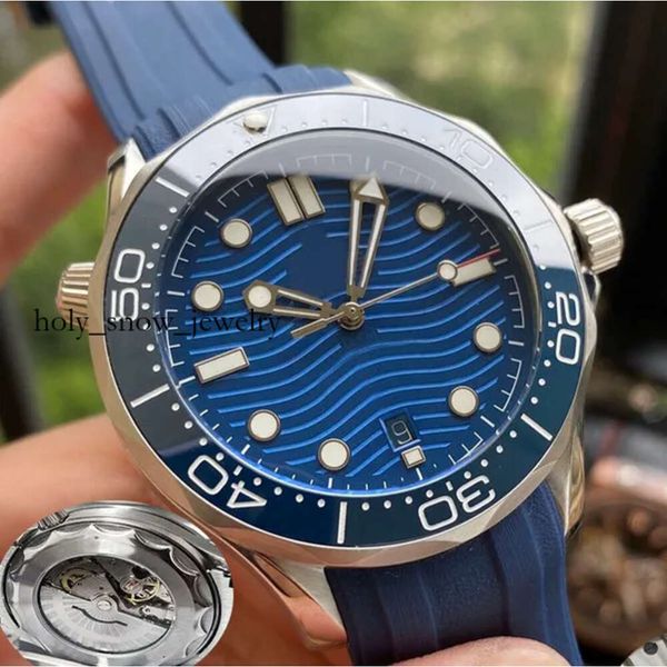 NOUVELLE VERSION Été Bleu Montre Céramique Lunette Rologio Bleu 42MM Hommes Montres Automatique Mouvement Mécanique Montres Rologio Automa 1489