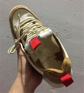 Nouveau sorti Tom Sachs Craft Mars Yard TS NASA 2 0 Chaussures AA2261100 NATUREL SPORT REDMAPLE UNISE CAUSALAGE SAUSSIONS Taille 3645