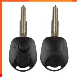 Nieuwe externe sleutel beschermende shell voor Ssangyong Actyon Kyron Rexton Keyless Entry Key FOB Case Cover Vervanging 2 -knop