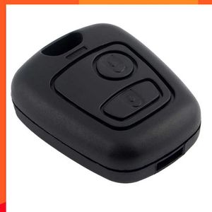 Nouvelle coque de clé à distance adaptée pour boîtier CITROEN C1 C2 C3 Pluriel C4 C5 Fob 2 BTN