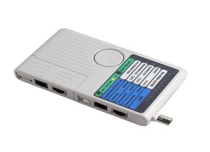 Nieuwe externe RJ11 RJ45 Tester USB BNC LAN -netwerkkabeltester voor UTP STP LAN -kabels Tracker Detector Topkwaliteit Tool6102471