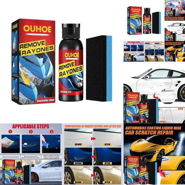 Nouvel agent de réparation Auto Polissing Gringing Wax Scratch Paint Paint Care Accessoires de voitures ménagers pour le dissolvant Swirl