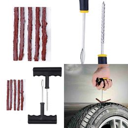 Nieuwe reparatiekit Stop Tools Tyre Punctuur Noodbanden Strips Auto -accessoires