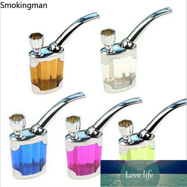 Nouveau Résine Narguilé Filtre À Eau Double Usage Cigarette Tabac Pipe À Eau Cigarette Porte-Cigare Mini Shisha Narguilé Pipes