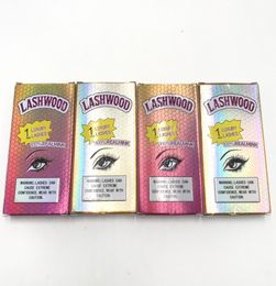 NIEUW RESTOCK LASHWOOD wimpersverpakking voor 25 mm 27 mm mink wimpers zachte papieren lashbox aangepaste lable wimperverpakking1324586