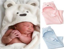 Nouveau détail 1pcpack mignon animal bébé bain bébé couverture de bain de bain serviettes de bain therry enfants