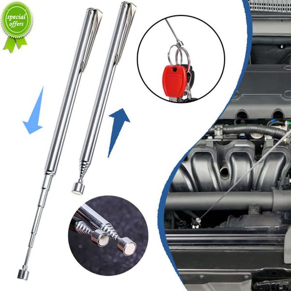 Herramienta magnética de recogida tipo bolígrafo retráctil, recolector de tornillos, Extractor de objetos, antena, herramienta de reparación de automóviles de garaje