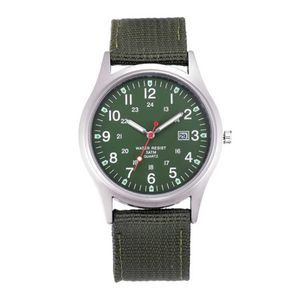 Nuevo reloj Retro Pilot 1963, calendario de cuarzo, banda de lona, esfera fina, relojes militares para hombres, marca de personalidad única, reloj de negocios G1022