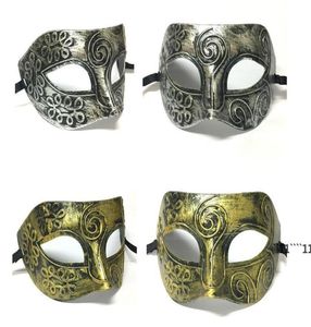 New Retro Plastic Roman Knight Mask Mask and Women039s Masquerade Ball Masks Party Favors Dress Up RRF116443146355