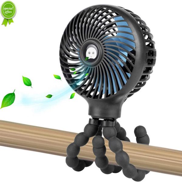 Nouveau REUP Poussette Ventilateur À Main Rechargeable USB Sans Lame Petits Ventilateurs Pliants Mini Ventilateur Silencieux Table En Plein Air Refroidisseur Cou Ventilateur