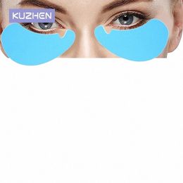 Nuevo reutilizable 1 par de almohadillas para los ojos Silice Stripe L Lift Eyel Extensi parches de hidrogel debajo del parche de gel para ojos herramientas de maquillaje 797u #
