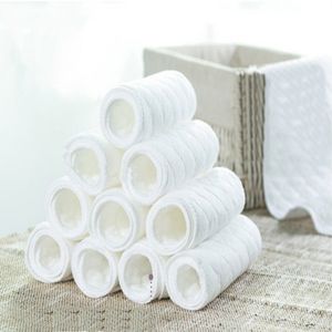 Nieuw Herbruikbaar en eenvoudig gebruik, zachte en ademende baby Moderne Doek Luier Nappy Liners Inserts 3 Lagen Goedkoopste Luier 1pcs