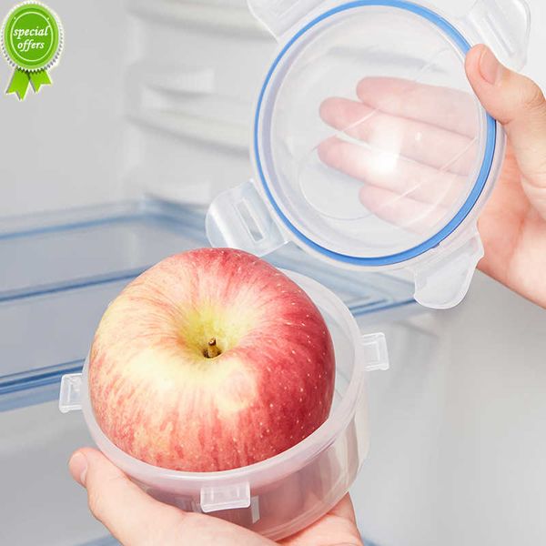 Nouveau Réutilisable Food Saver Box Tomate Ail Oignon Citron Keeper Réfrigérateur Boîte Transparente Légumes Fruits Titulaire Pour La Conservation Des Aliments Frais