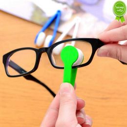 Nieuwe Herbruikbare Glazen Borstel Doekjes Microfiber Brillenreiniger Brillenreiniging Wrijven Lenzenvloeistof Borstel Reinigingsgereedschap Scherm Wrijven