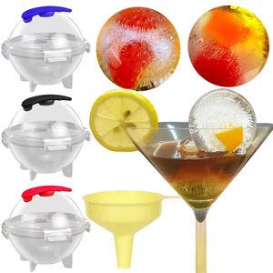 Nouveau moules de hockey sur glace réutilisables boule ronde fabricant de glaçons utilisé pour la fête de bar whisky Cocktail bricolage moules à crème glacée accessoires de cuisine