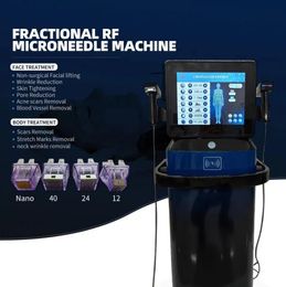 Nouveau RF Microneedles Morpheus8 profondeur 8 machine verticale anti-âge rides supprimer les cicatrices amincissantes élimination des rides peau serrer la machine de beauté