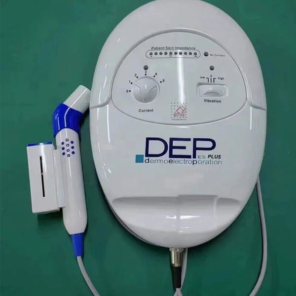 Nouvelle technologie RF Non invasive Dermo électro Poration DEP supraconducteur DEP eau légère raffermissant la peau Machine de beauté ionique