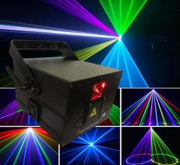 Nieuwe RGB1W fullcolor animatie scanning laser KTV prestaties thuis indoor stemgestuurde DJ sfeer bar laserverlichting2614641