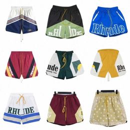 NOUVEAU RHUDE BASKETBALS Shorts pour hommes Fi Beach Short Running Pantal