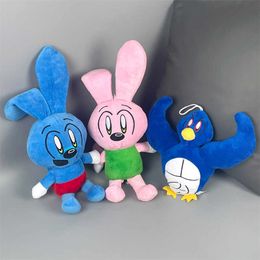 Nouveau Riggy singe en peluche lapin bleu jouets en peluche animaux en peluche cadeau de noël