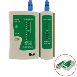 Nouveau RJ45 RJ11 RJ12 Testeur de câble de réseau Cat5 Cat6 UTP LAN TESTER TESTERWATWATKING FIL TELLEPHONE DÉTECTION DÉTECTER DE DÉTECTER DE LIGNE