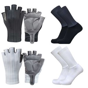 Nouveaux gants de cyclisme sur route chaussettes combinaison demi-doigt vélo hommes sport Aero gants de vélo Guantes Ciclismo H1022