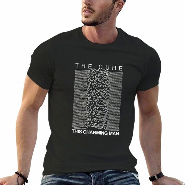 Nueva banda de rock Cure This Charming Man camiseta camisa de secado rápido blusa coreana fi fruit of the loom camisetas para hombre o5Bb #