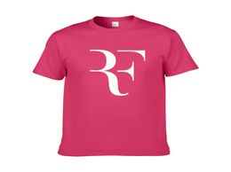 Nouveau Roger Federer RF T-shirts T-shirts Men de coton Coton Sleeve Perfect Imprimé Mens Tshirt Fashion Male Male Sport ONER TEES DE LA SIMÉRITÉ ZG75139630