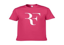 Nieuwe Roger Federer RF Tennis T-shirts Mannen Katoen Korte Mouw Perfect Gedrukt Heren T-shirt Mode Mannelijke Sport Oner size Tees ZG72514217