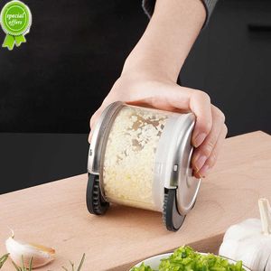 Nieuwe roller knoflookbreker groenten snijder keuken gadget accessoires handmatige chopper vleesmaling knoflook drukwerk modder slijpgereedschap