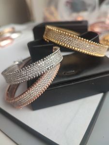 NIEUW ROSE GOUD DIAMAND TENNIS Designer Bracelet Bangle