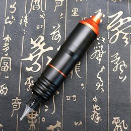 Nueva interfaz de tatuaje de tatuaje rotativo Importación Aeronave de aluminio Aleación de aluminio Magno de maquillaje permanente Pistola Pen para la máquina de tatuaje giratorio