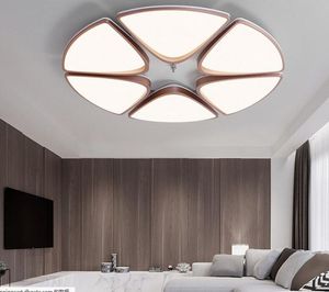 Nouveau rond variateur LED plafonniers pour salon chambre AC85-265V plafond moderne à LEDs luminaires lampara techo MYY