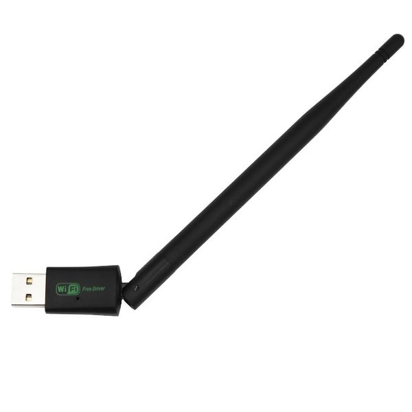 NOUVEAU RT5370 USB 2.0 150 Mbps Antenne WiFi MTK7601 Carte de réseau sans fil 802.11b / g / n Adaptateur LAN avec antenne rotative DropShippingUSB WiFi