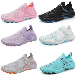 Nuevos zapatos de goma para deportes acuáticos, playa de verano, zapatillas de surf descalzas, junto al mar, río, zapato acuático, hombres, cinco dedos, zapatos unisex, natación, Eur 35-47