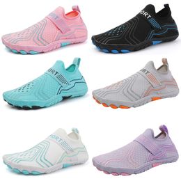 Nuevos zapatos de goma para deportes acuáticos, playa de verano, zapatillas de surf descalzas, junto al mar, río, zapato acuático, hombres, cinco dedos, zapatos unisex para nadar