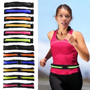 Nouveau Courir Ceinture Poche Randonnée Poche Jogging Sport Runner Zipper Fanny Pack Voyage Ventre Taille Fitness En Plein Air Cyclisme Bum Sac pour iPhone