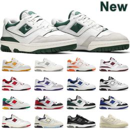 Nouvelles chaussures de course 550 Nouvelles chaussures Blance pour hommes femmes blancs blanc naturel vert noir panda unc syracuse borgogne cyan auuralie mens dingue