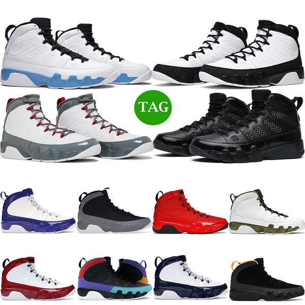 air retro jordan 9 Nuevas zapatillas deportivas para hombre triple negro blanco Light Cream Gym bule Dusty Cactus Hot Punch Metallic Gold zapatillas deportivas tamaño 36-45